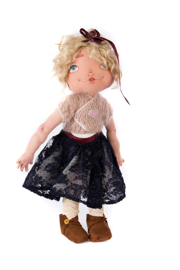 Handmade doll with outfits