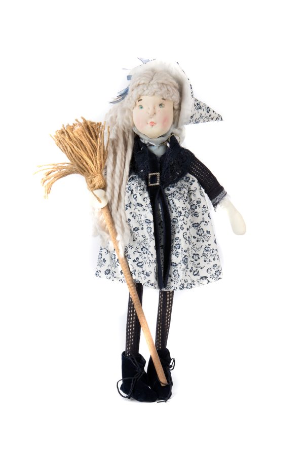 Handmade witch doll