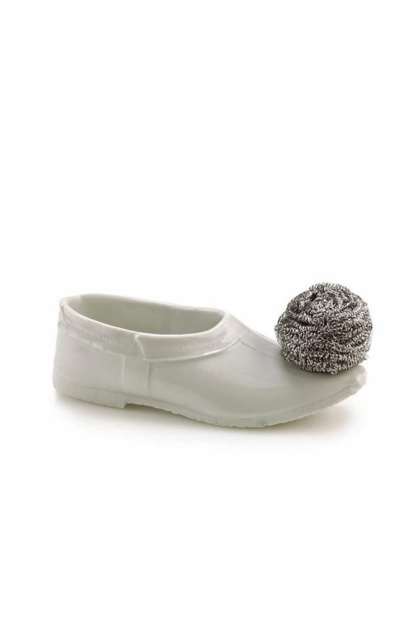 Christina Morali White Tsarouchi with wire tassel