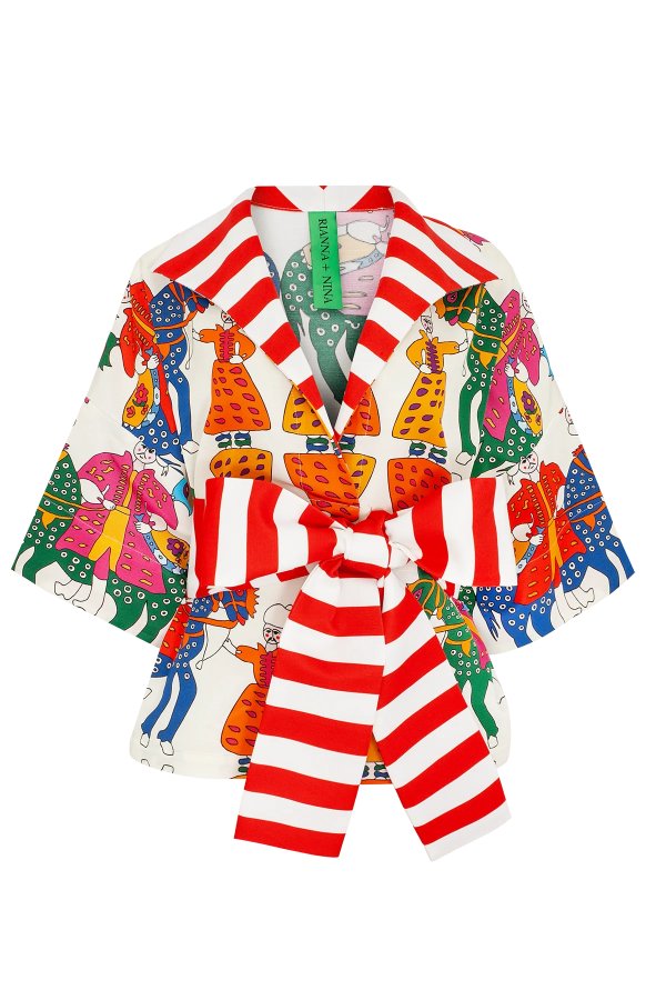 RIANNA+ NINA GREEK Blouse Claudia