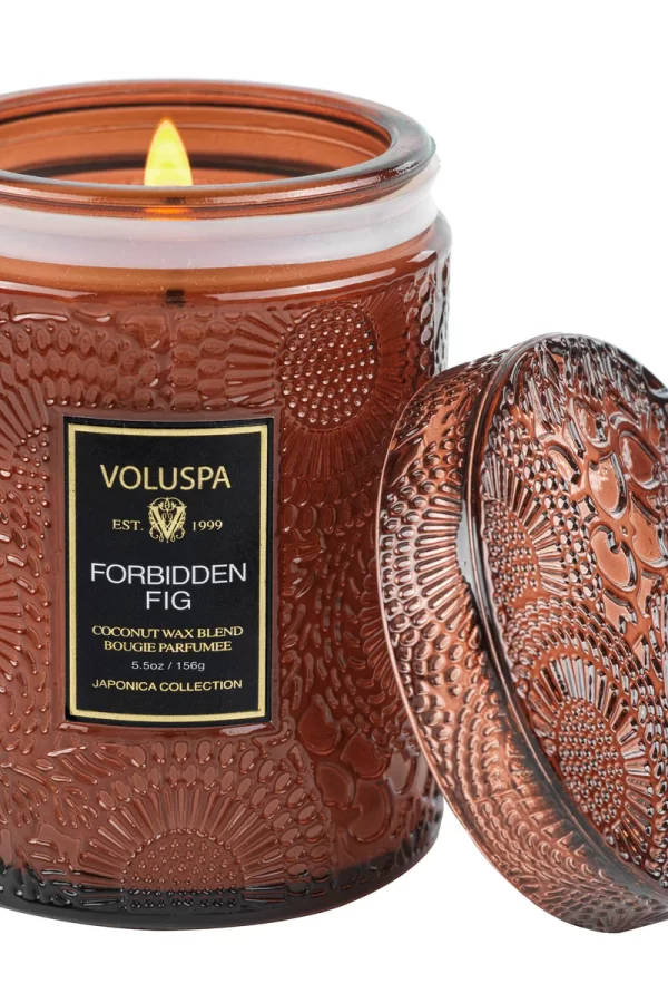 Voluspa Forbidden Fig Small Jar Candle