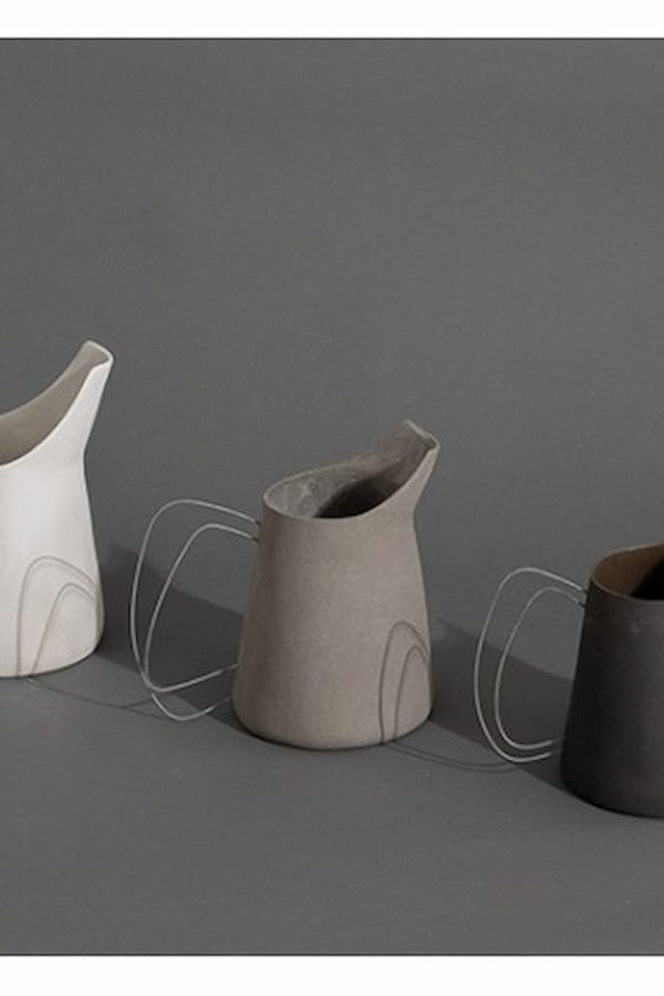 Meleniou Wire Jar White