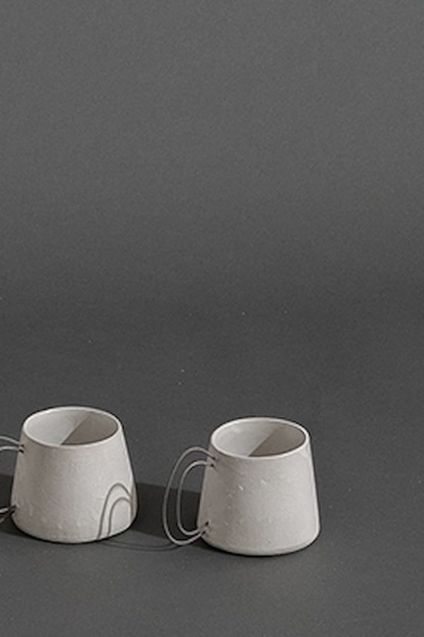 Meleniou Wire Cup White