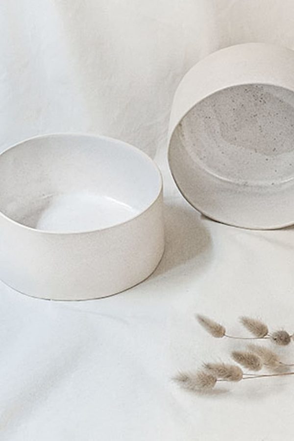 Meleniou Salad Bowl White Large