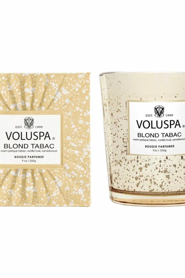 Voluspa Blond Tabac Classic Candle