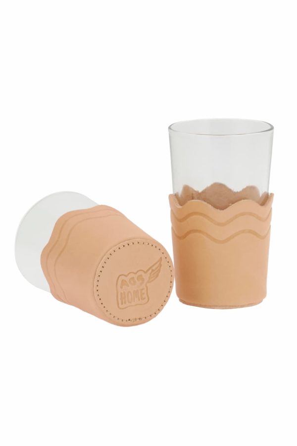 Ancient Greek Sandals Water Glass Waves