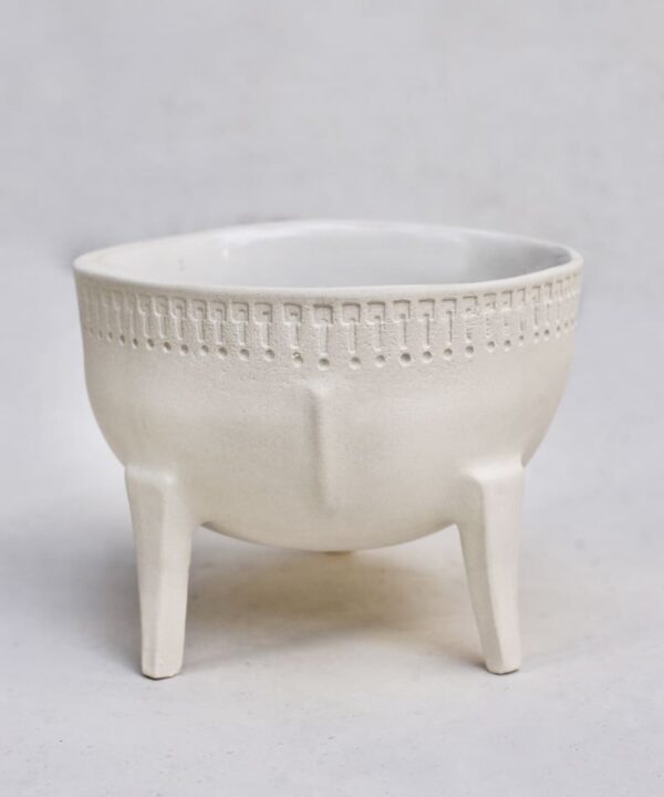 ZEUS + DIONE Cylix Tripod Bowl Ivory
