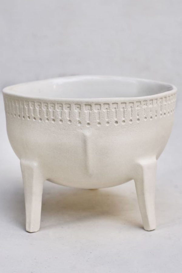 ZEUS + DIONE Cylix Tripod Bowl Ivory