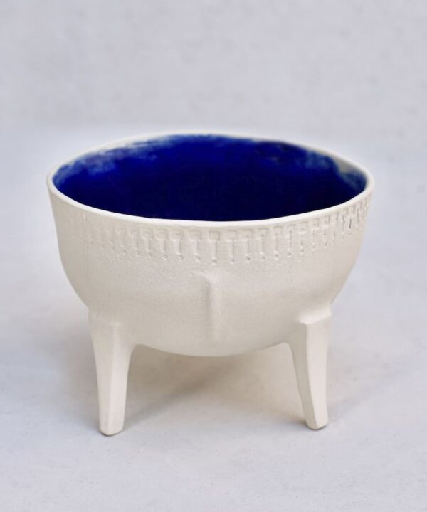 ZEUS + DIONE Cylix Tripod Bowl Blue