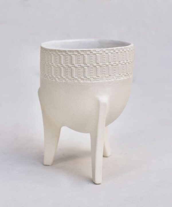 ZEUS + DIONE Cylix Tripod Bowl Pitcher Ivory