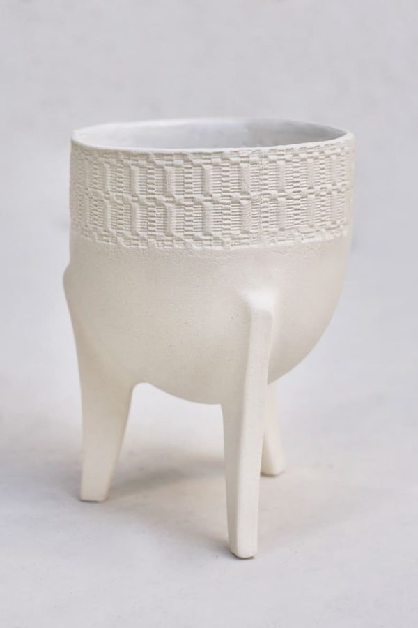 ZEUS + DIONE Cylix Tripod Bowl Pitcher Ivory
