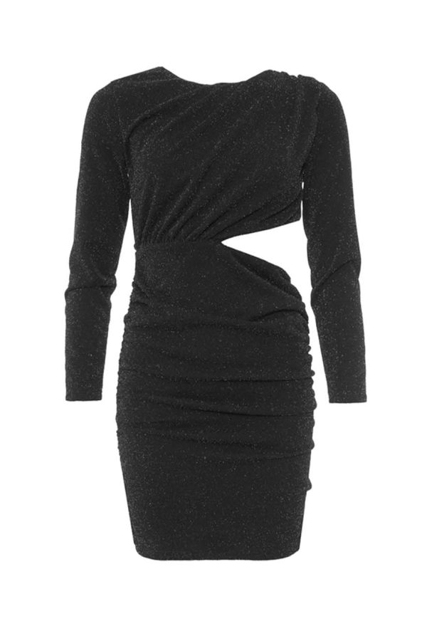 Ckontova Mini Cut Out Dress Black