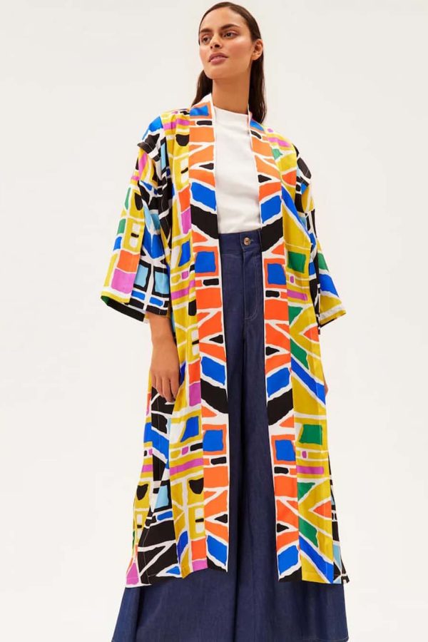 RIANNA + NINA Kilimi Kimono Chorio
