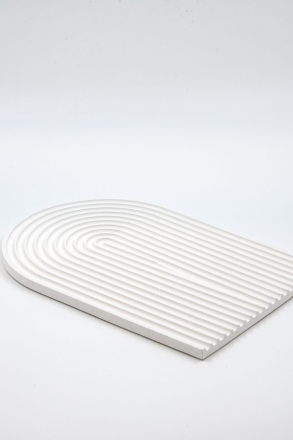 Bes Deco Rainbow Tray Big White