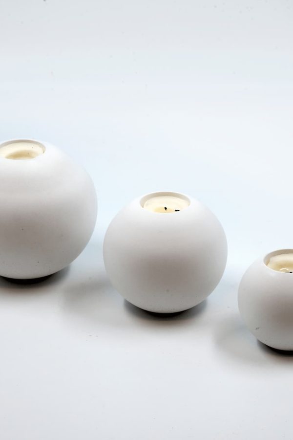 Bes Deco Earth Triplet White