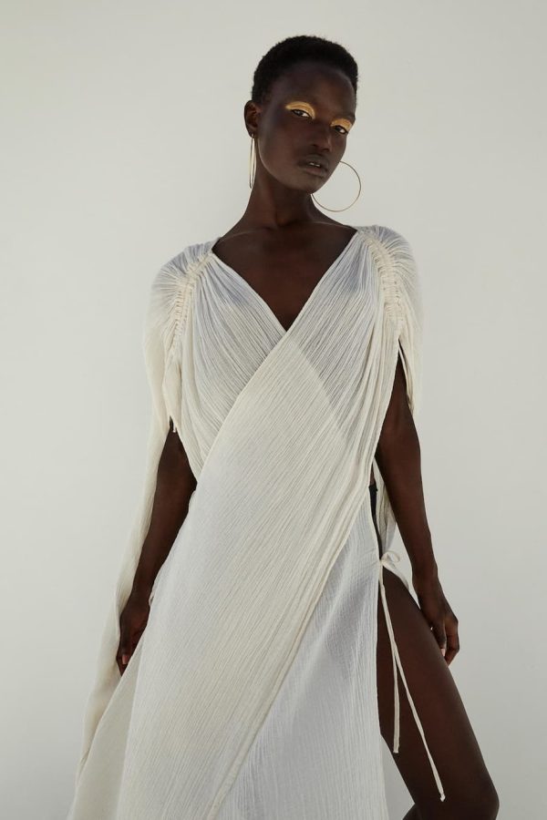 Christian Zen Kyma Maxi Cover-up Dress