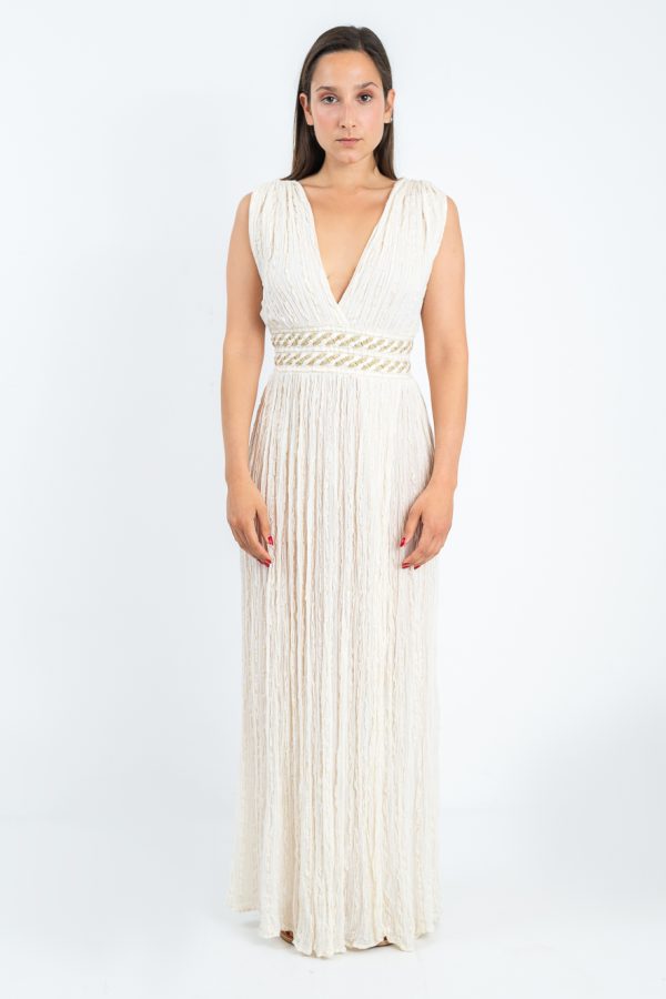 D'Artemide dress Caryatis Off White