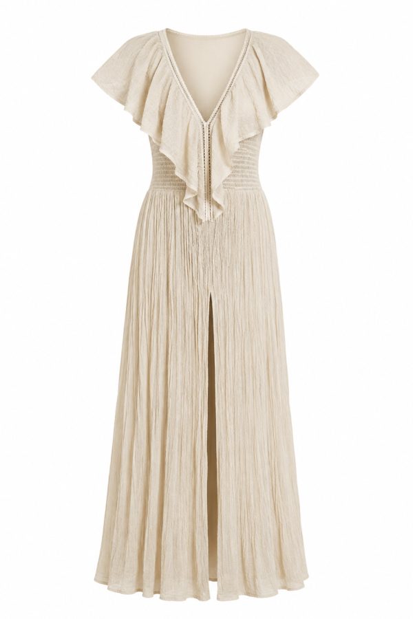 D'Artemide Long Dress Serene Sand