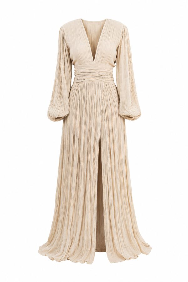 D'Artemide Maxi Dress Nephele Sand