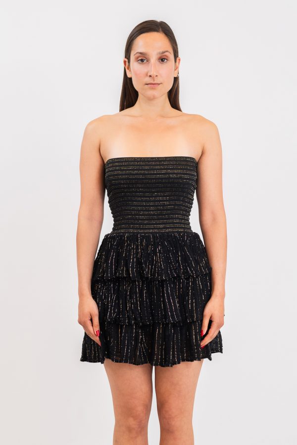 D'Artemide Mini Dress Medusa Black