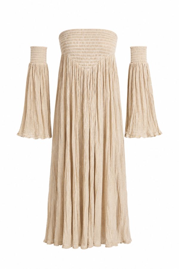 D'Artemide Ophelia Dress Sand