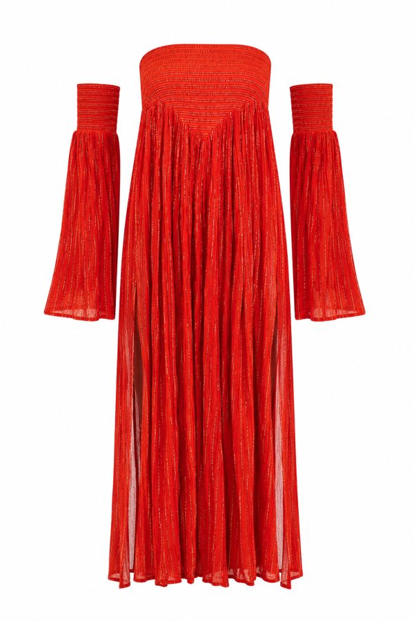 D'Artemide Ophelia Dress Papaya