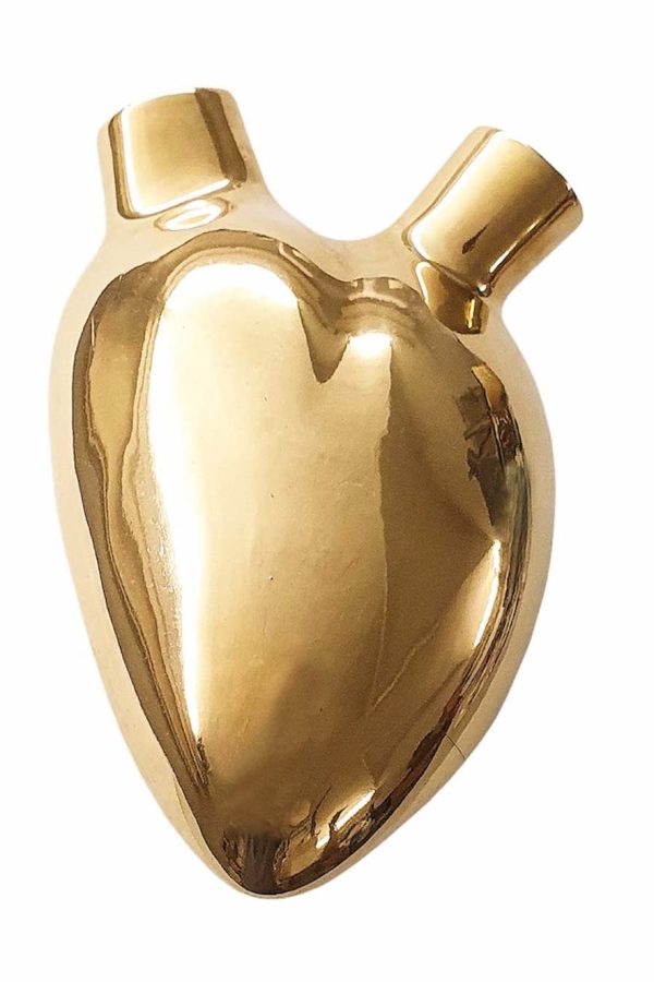 Elica Design Gold Wall Vase