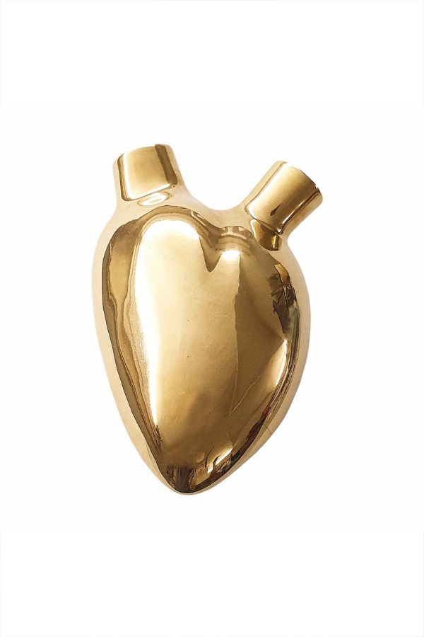 Elica Design Gold Wall Vase