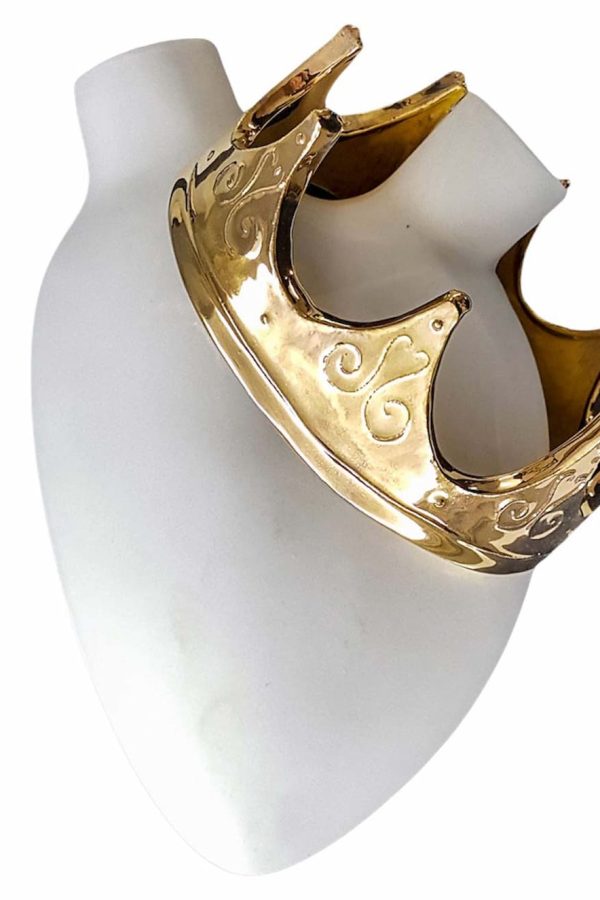 Elica Design Majesty Heart Wall Vase