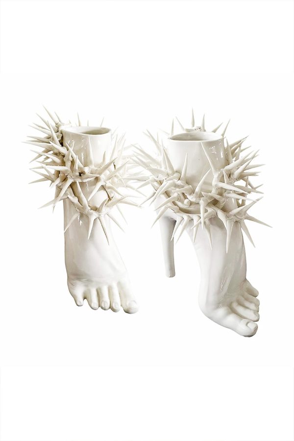 Elica Design Piede Spine Bianco D