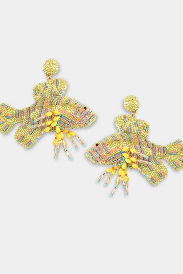 Olivia Dar Candy Fish Earrings