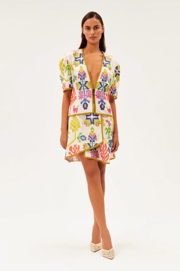 Rianna + Nina Kilimi Short Jacket Ida White