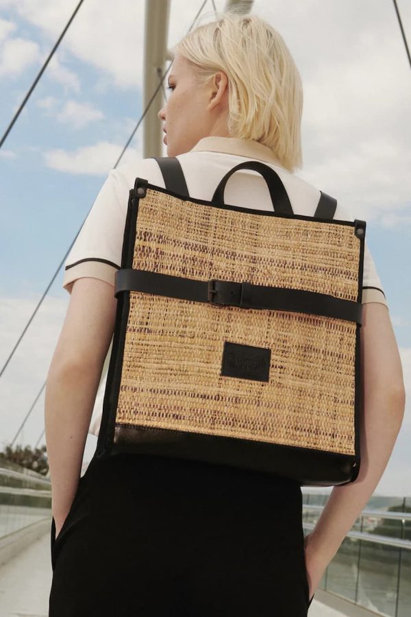 The Holy Bag Aktis Black Unisex Backpack