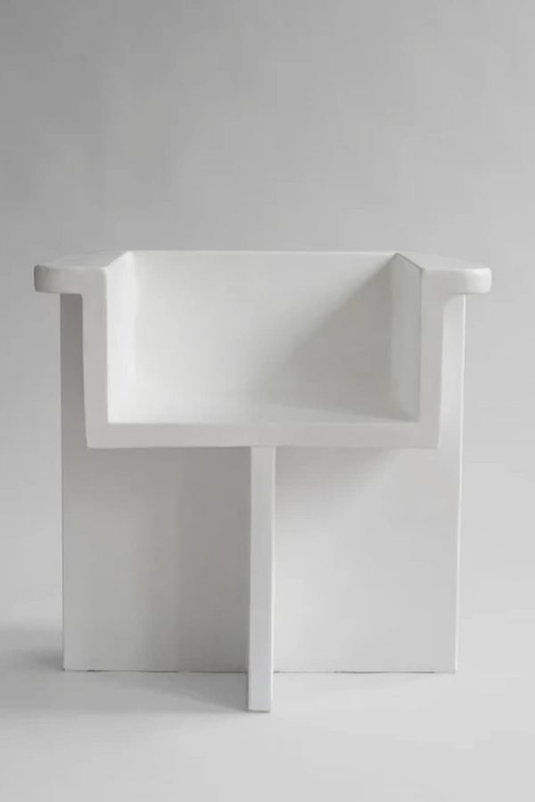 101 Copenhagen Brutus Dining Chair Bone White