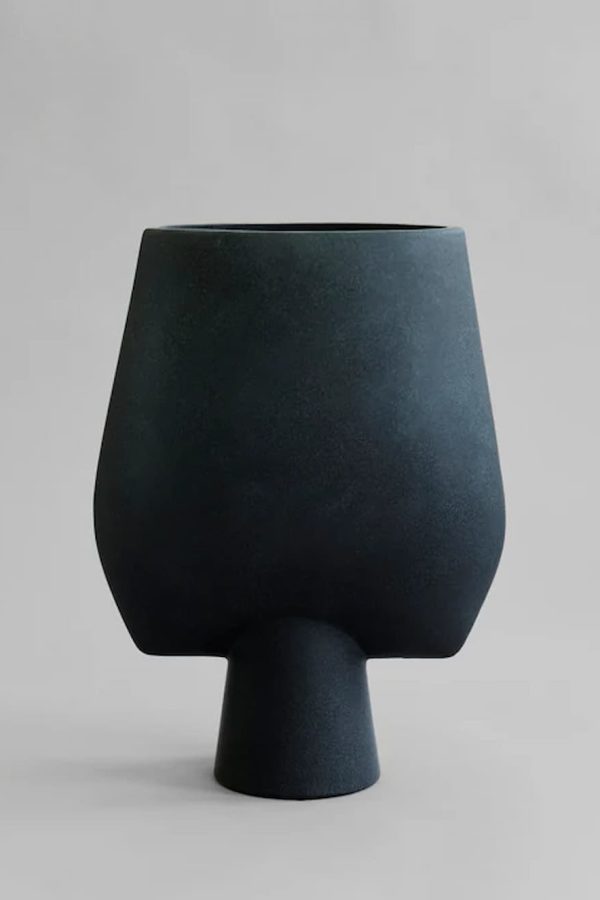101 Copenhagen Sphere Vase Square Big Black