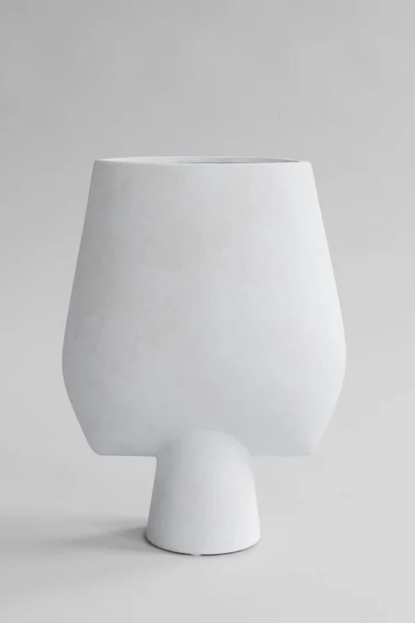 101 Copenhagen Sphere Vase Square Big Bone White