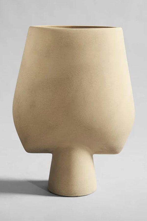 101 Copenhagen Sphere Vase Square Hexa Sand