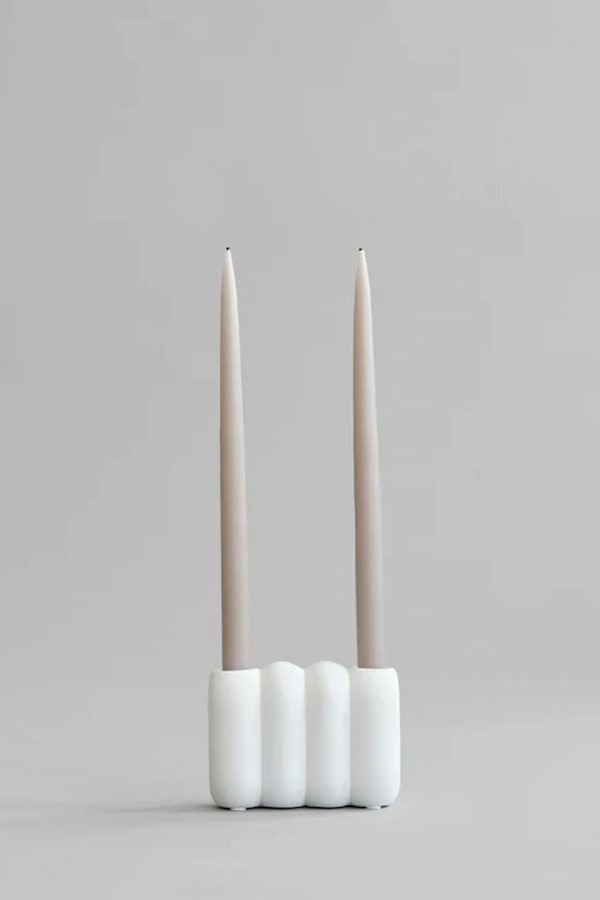 101 Copenhagen Tube Candle Holder Mini Bone White