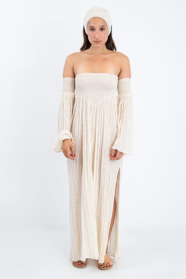 D'Artemide Ophelia Dress Off White