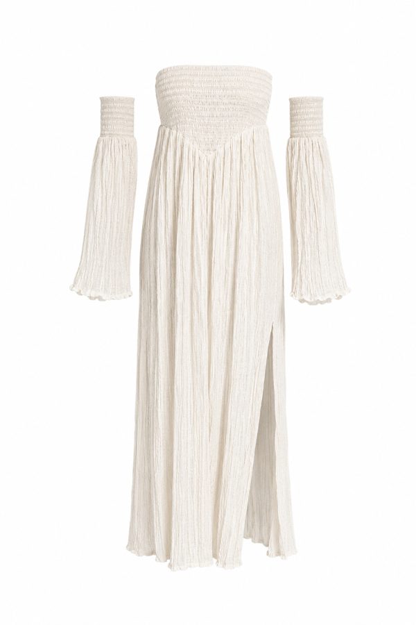 D'Artemide Ophelia Dress Off White
