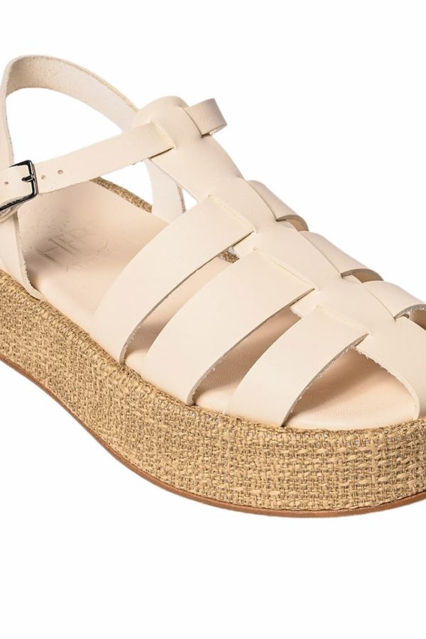 Hebe Athens Kimolos Flatform Sandal