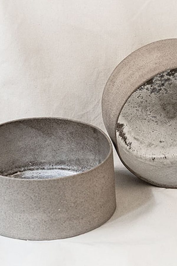 Meleniou Salad Bowl Grey Small