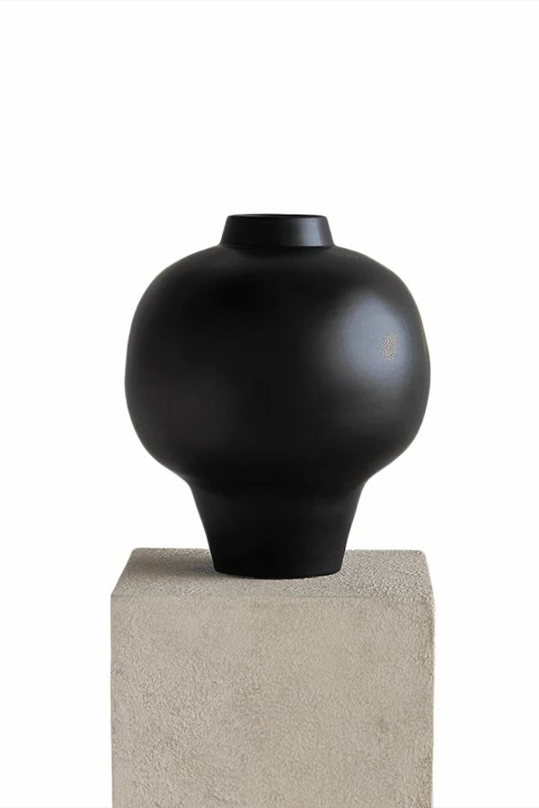 Studio Obscoura Black Vase Ceramic