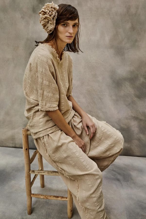 Christian Zen Decorative Flower Off White