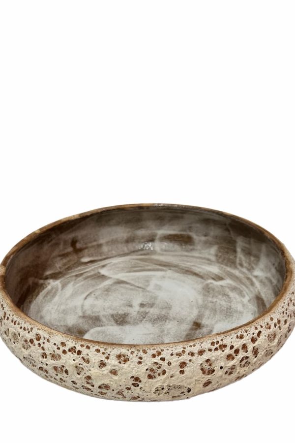 Ceramics By Muses Curve Bowl Lava