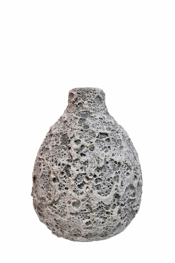 Ceramics By Muses Vase Lava White