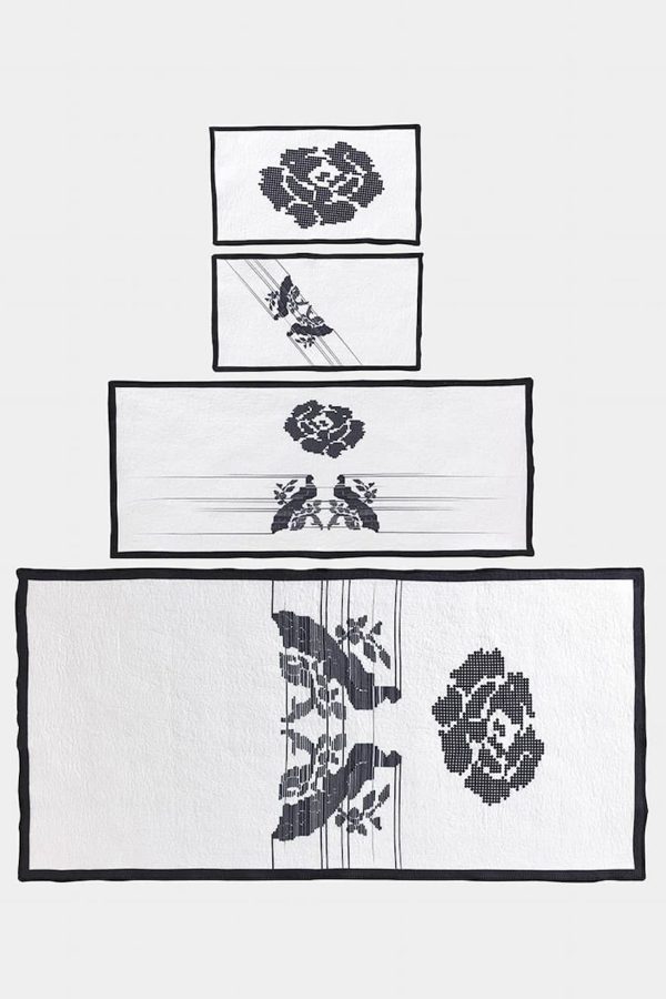 Postfolk You Complete Me Set Of 4 Towel