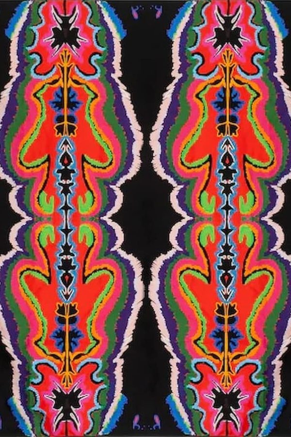 RIANNA + NINA Geometria Scarf Dendro 140