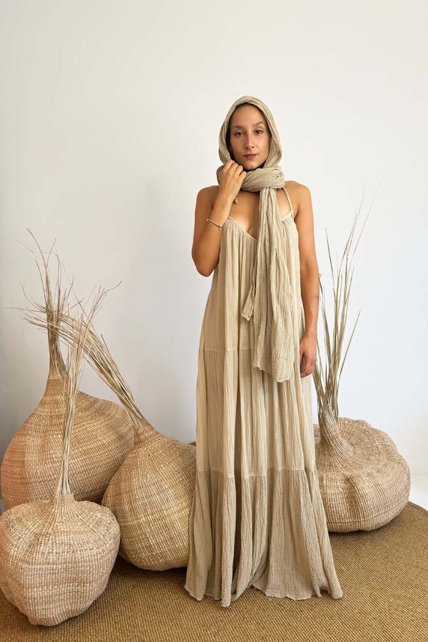 D' Artemide Dress Eolis Mocha