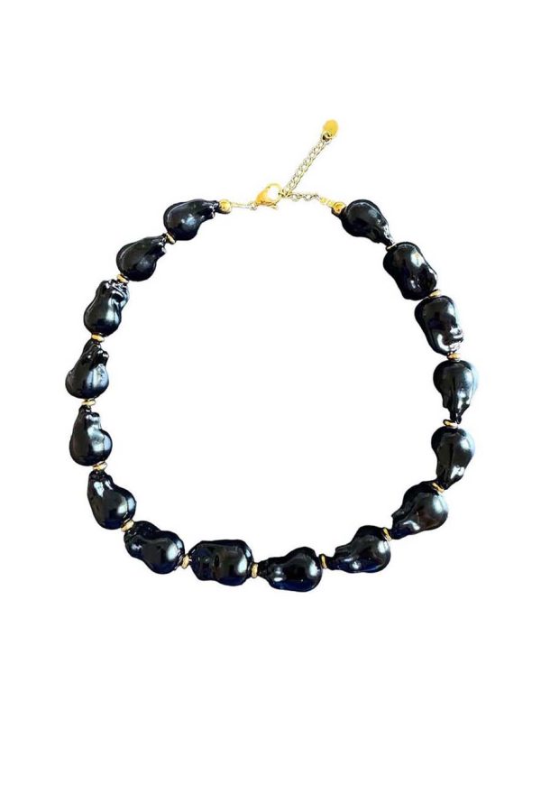 Ifigenia Loukou Necklace Black Mourano